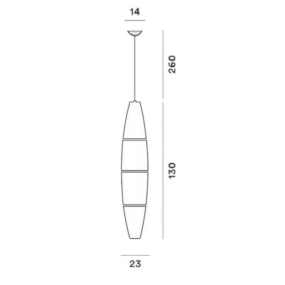 Havana Pendelleuchte/ Wandleuchte