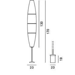 Havana Terra Außenstehleuchte