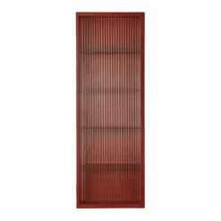 Haze Wandschrank geriffeltes Glas 35x100cm