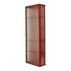 Haze Wandschrank geriffeltes Glas 35x100cm