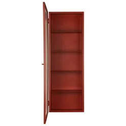 Haze Wandschrank geriffeltes Glas 35x100cm