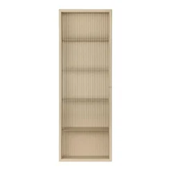 Haze Wandschrank geriffeltes Glas 35x100cm