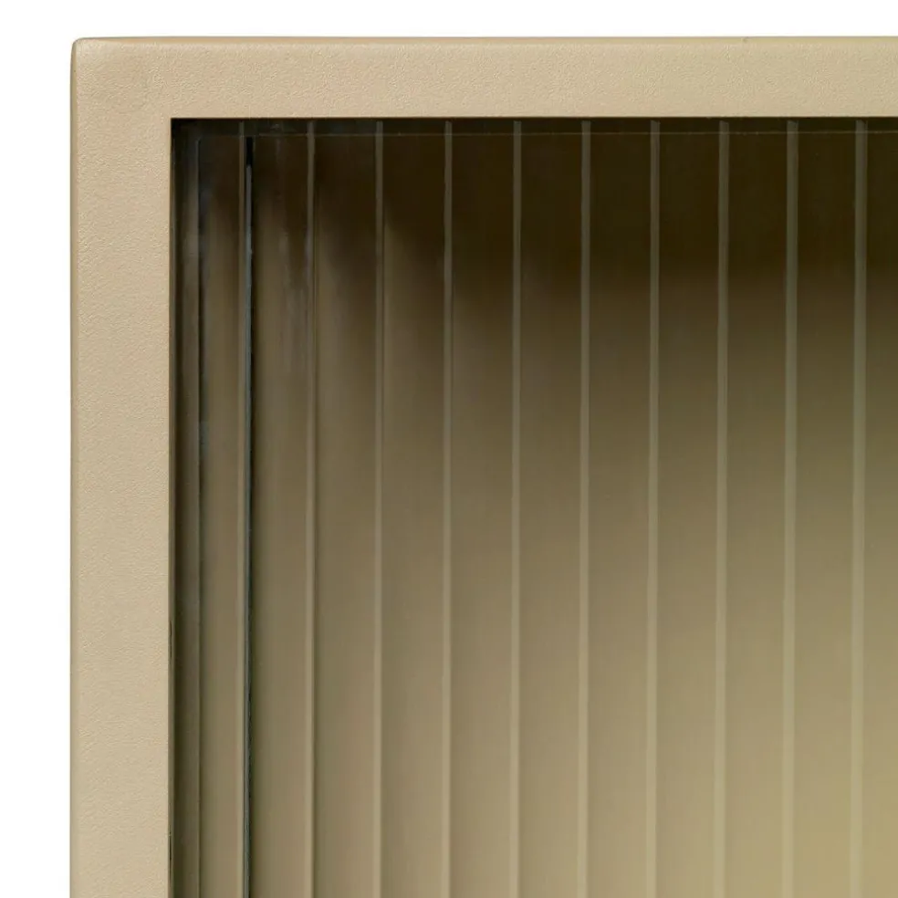 Haze Wandschrank geriffeltes Glas