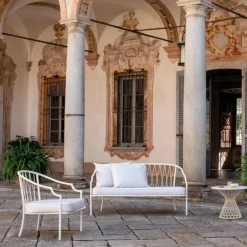 Heaven Garten-Beistelltisch Stahl Ø60cm