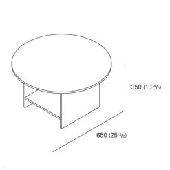 Heiji Beistelltisch M