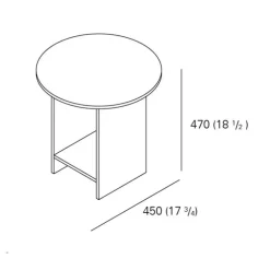 Heiji Beistelltisch S