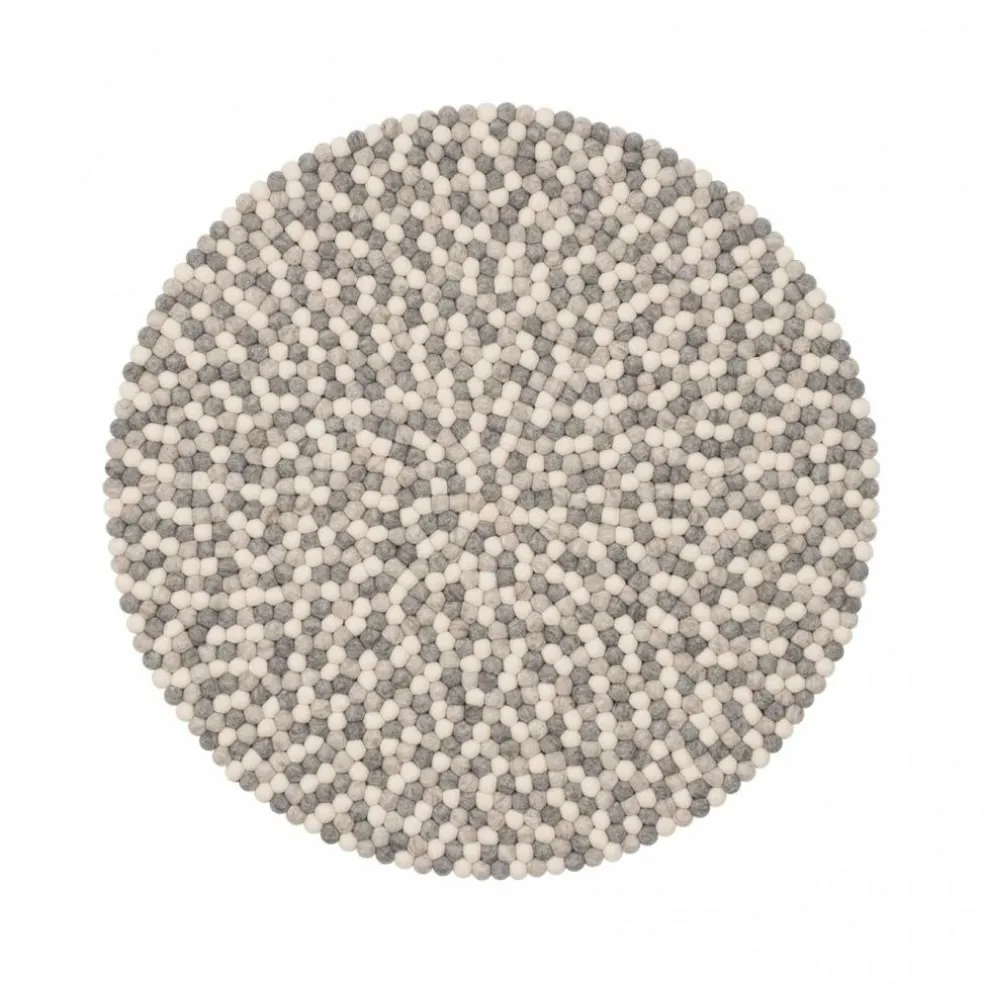 Hella Filzkugelteppich