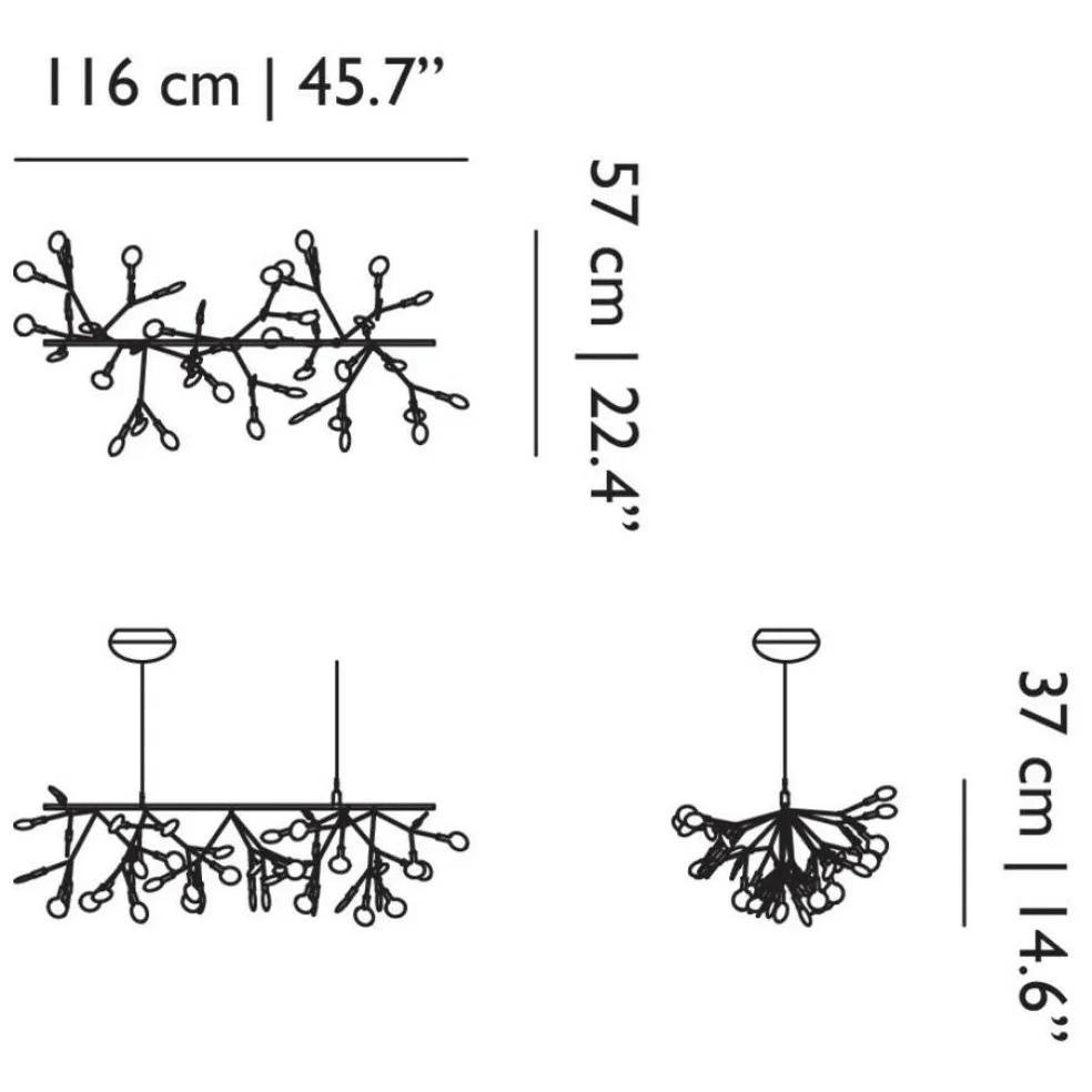 Heracleum Endless LED Pendelleuchte