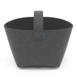 HEY-SIGN Kaminholzkorb aus Filz 26x25cm