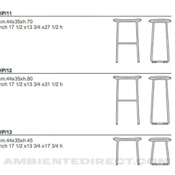 Hi Pad Hocker H 45cm