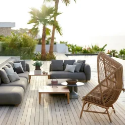 Hive Outdoor Sessel Gestell Teak