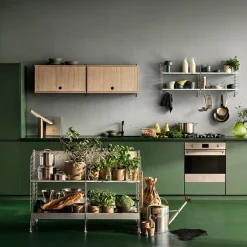 Hängeschrank mit Klapptüren 156x50x30cm