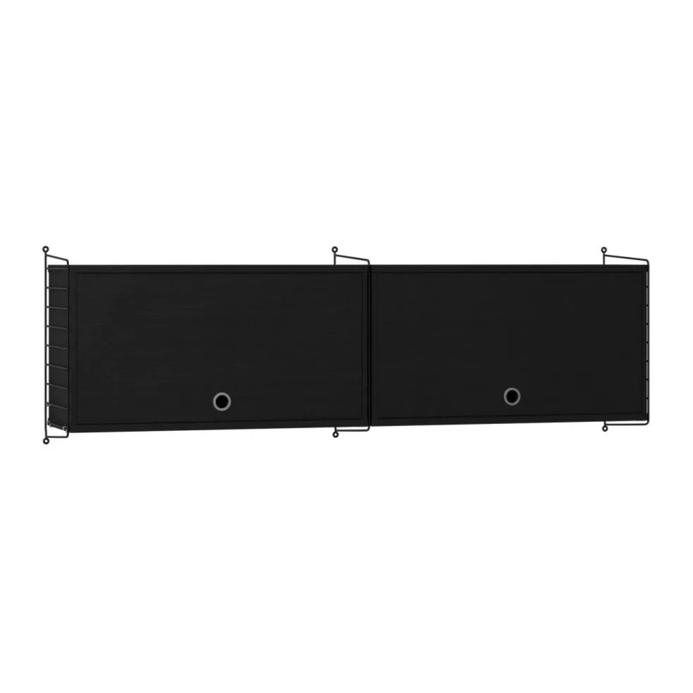 Hängeschrank mit Klapptüren 156x50x30cm