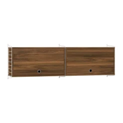 Hängeschrank mit Klapptüren 156x50x30cm