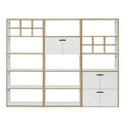 Hochstapler Regal mit Türen 228x179cm