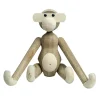 Holzfigur Affe klein Ahorn