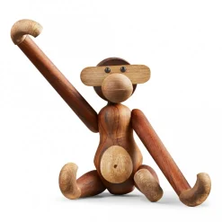 Holzfigur Affe Medium