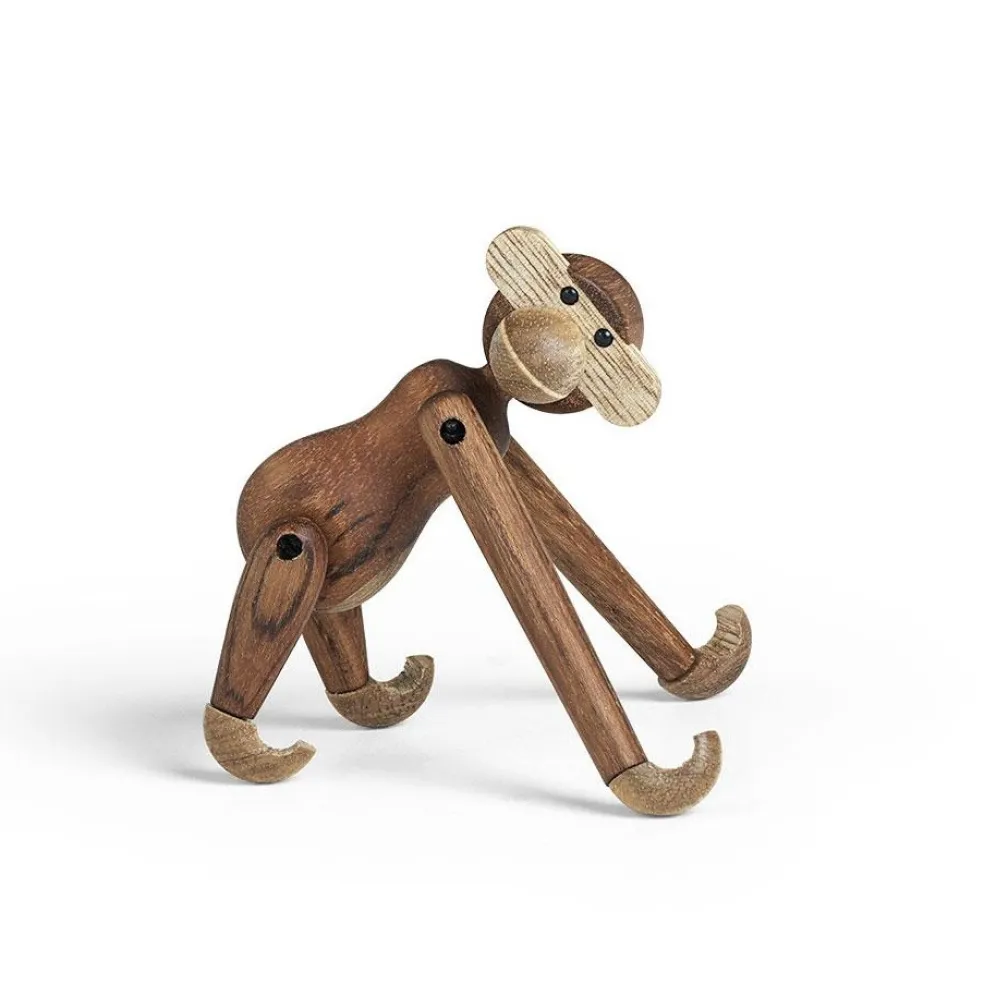 Holzfigur Affe mini