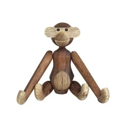 Holzfigur Affe mini