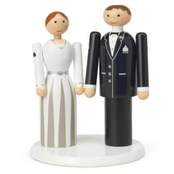 Holzfigur Braut & Bräutigam