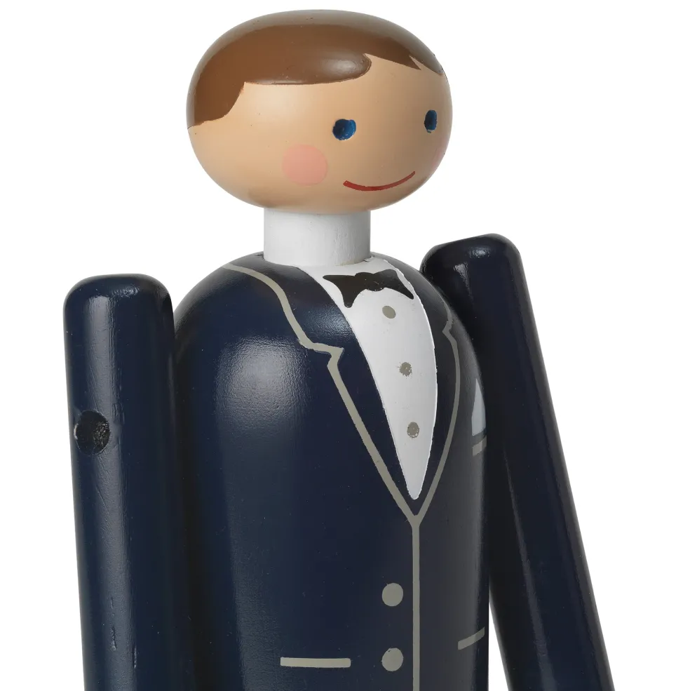 Holzfigur Braut & Bräutigam