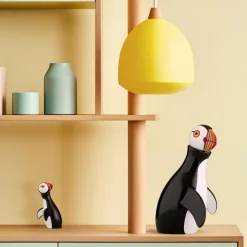 Holzfigur Papageitaucher