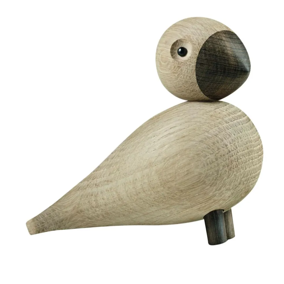 Holzfigur Singvogel Alfred