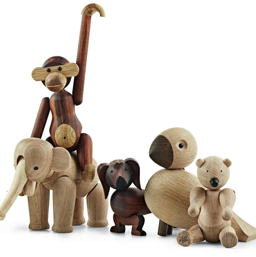 Holzfigur Singvogel Alfred