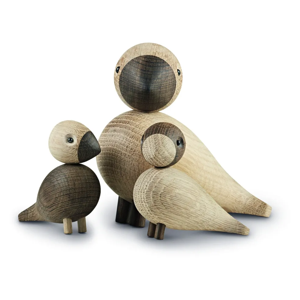 Holzfigur Singvogel Alfred