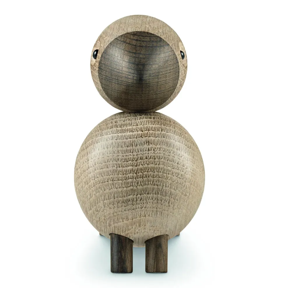 Holzfigur Singvogel Alfred