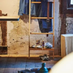 Hop Handtuch-/Kleiderleiter + Ablage