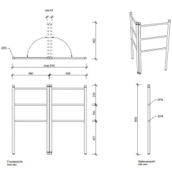HT 15 Handtuchständer