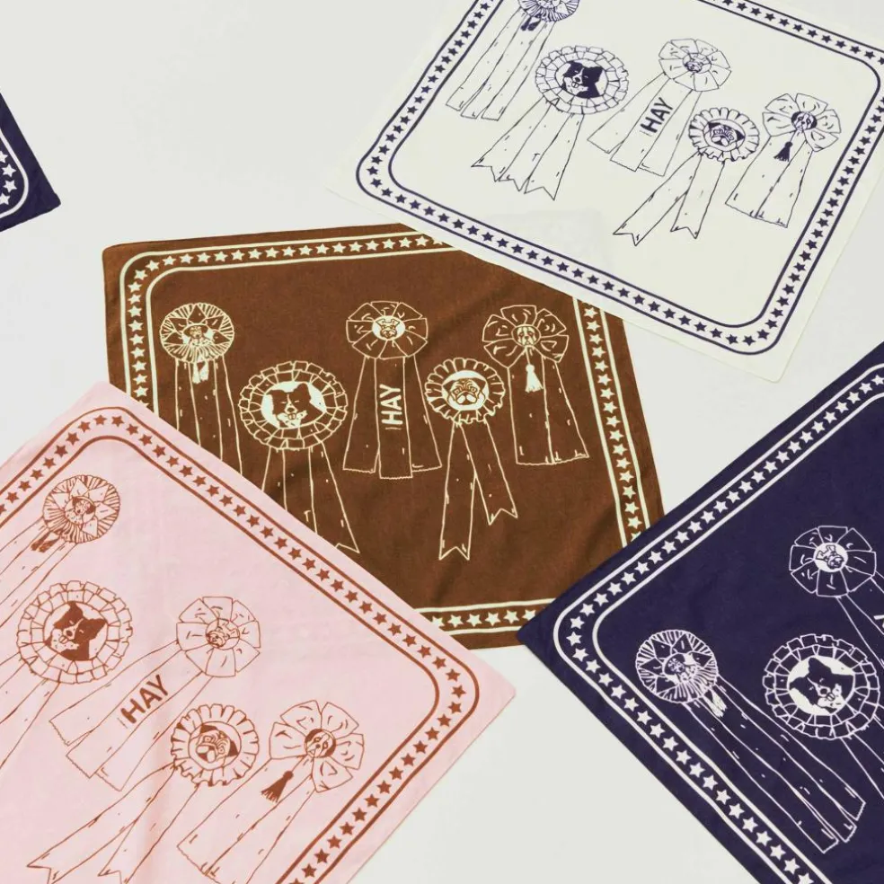 Hundehalstuch recycelt 55x55cm