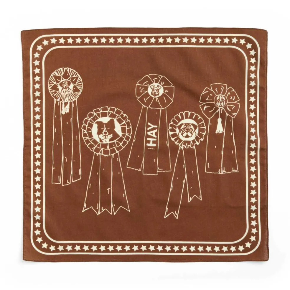 Hundehalstuch recycelt 55x55cm