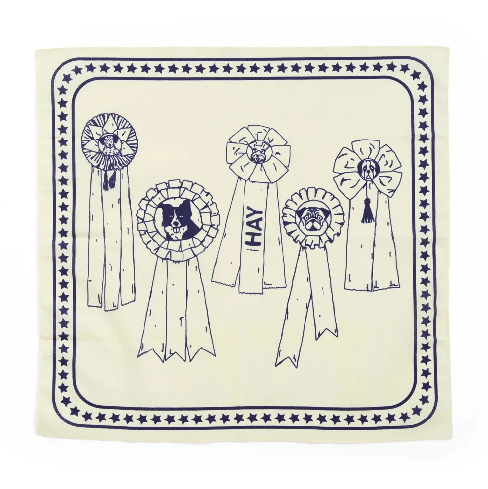 Hundehalstuch recycelt 55x55cm