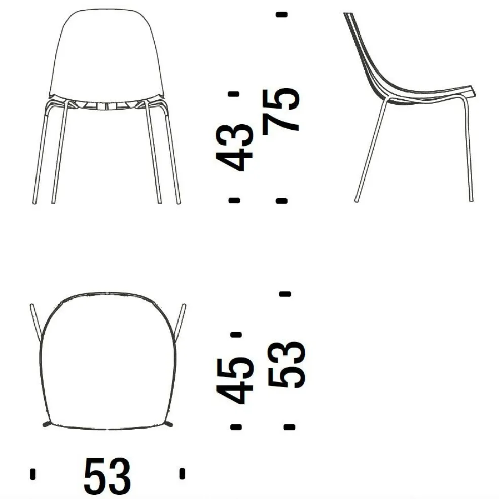 Impossible Wood Gartenstuhl