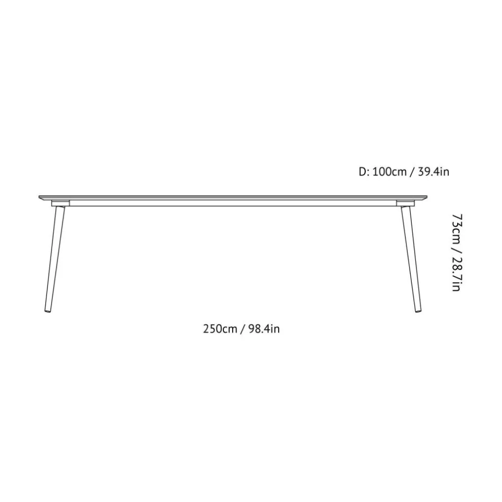 In Between SK6 Esstisch