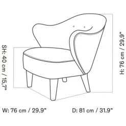 Ingeborg Lounge Chair Schaffell