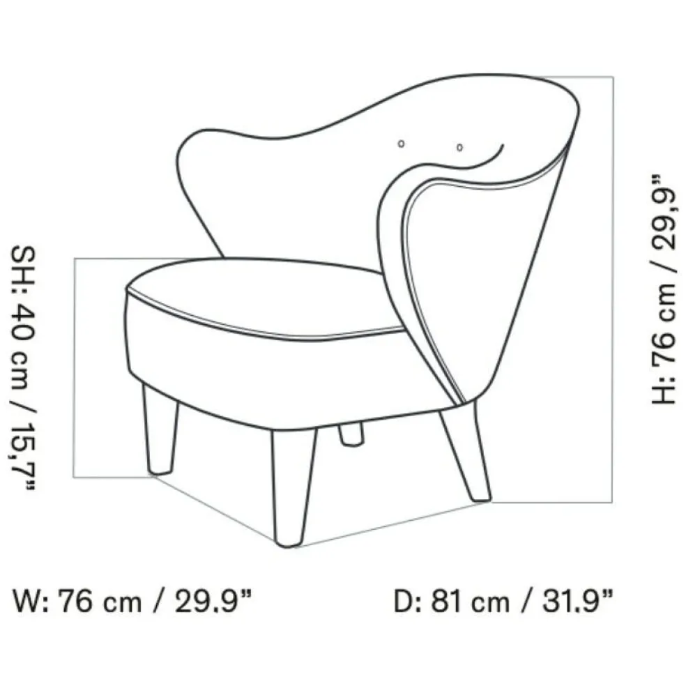 Ingeborg Lounge Chair Schaffell
