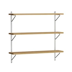 Inline Wandregal Gestell poliert S