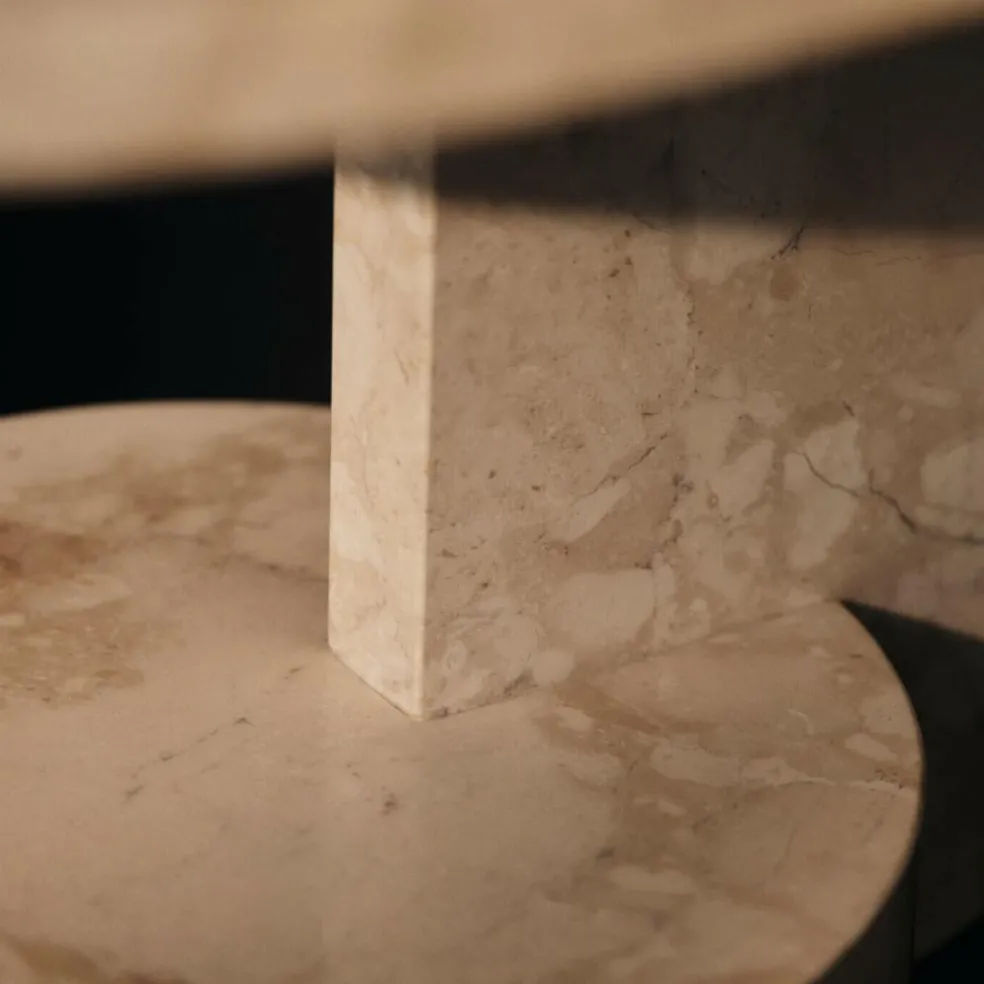 Insert Beistelltisch Marmor