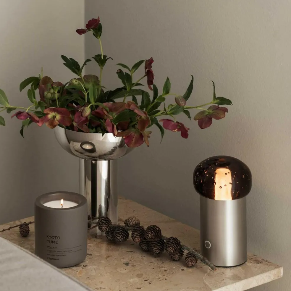 Iris LED Tischleuchte mit Akku