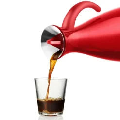 Isolierkanne schmal 1L glänzend