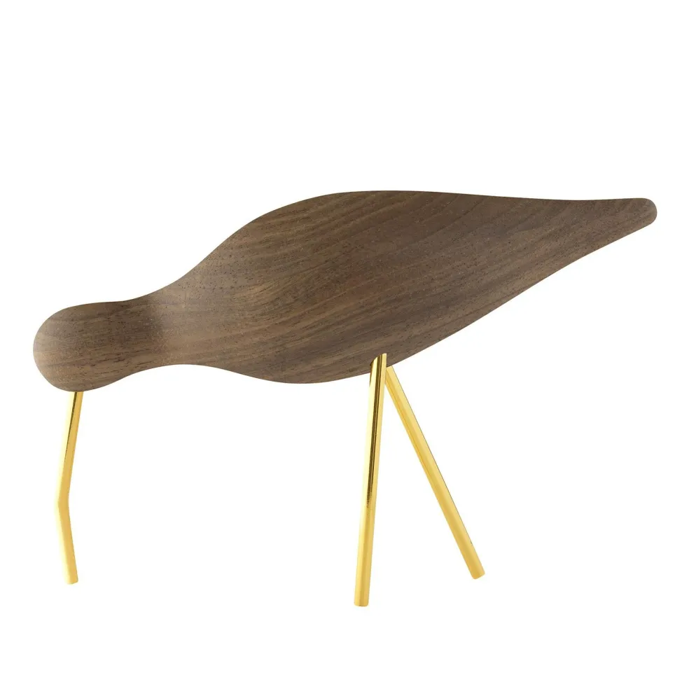 Jubiläumsedition Shorebird Figur Walnuss L