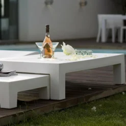 Jut Gartenbeistelltisch 80x120x30cm