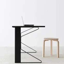 Kaari REB005 Schreibtisch Eiche schwarz