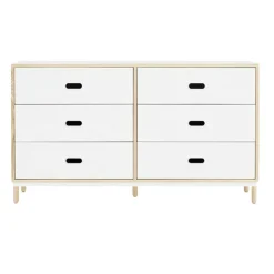 Kabino Kommode mit 6 Schubladen