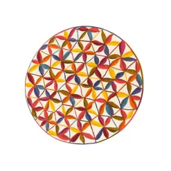 Kala Design Neuseeland-Wollteppich rund