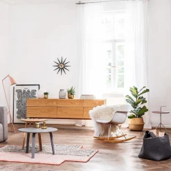 Kaminholzkorb aus Filz 36x36cm