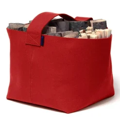 Kaminholzkorb aus Filz 36x36cm